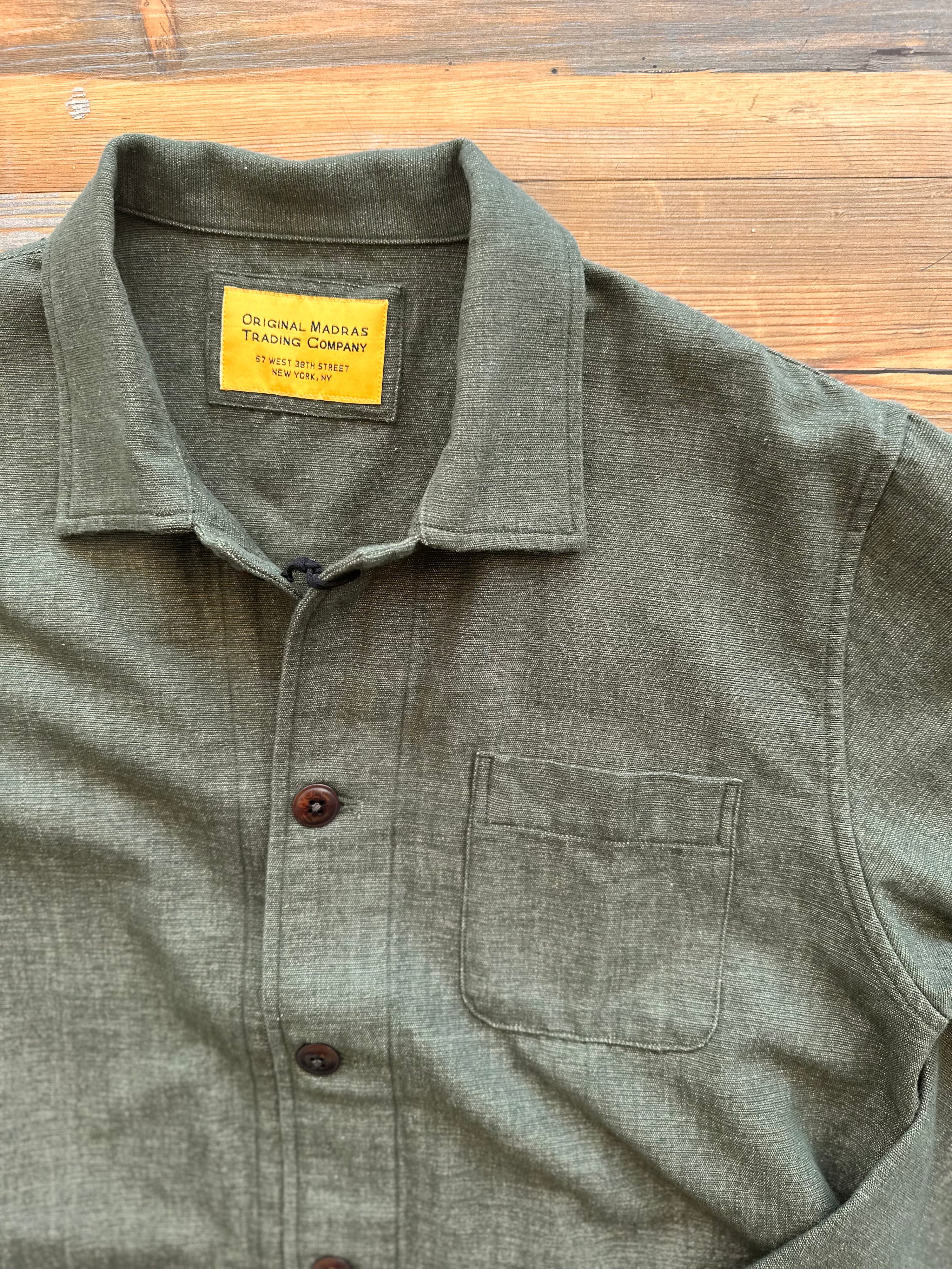 Chore Jacket Green Chambray