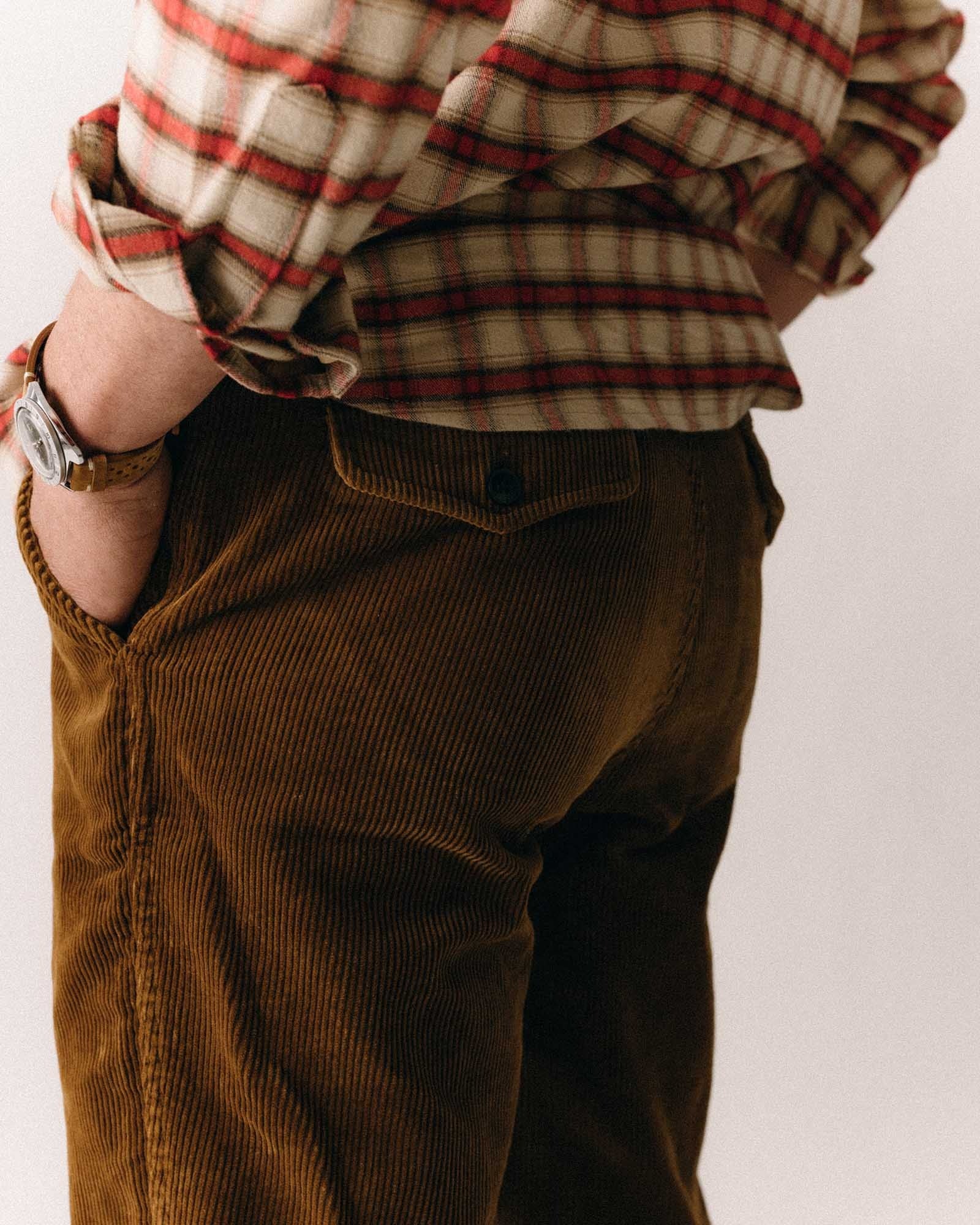 The Carnegie Pant Bourbon Corduroy