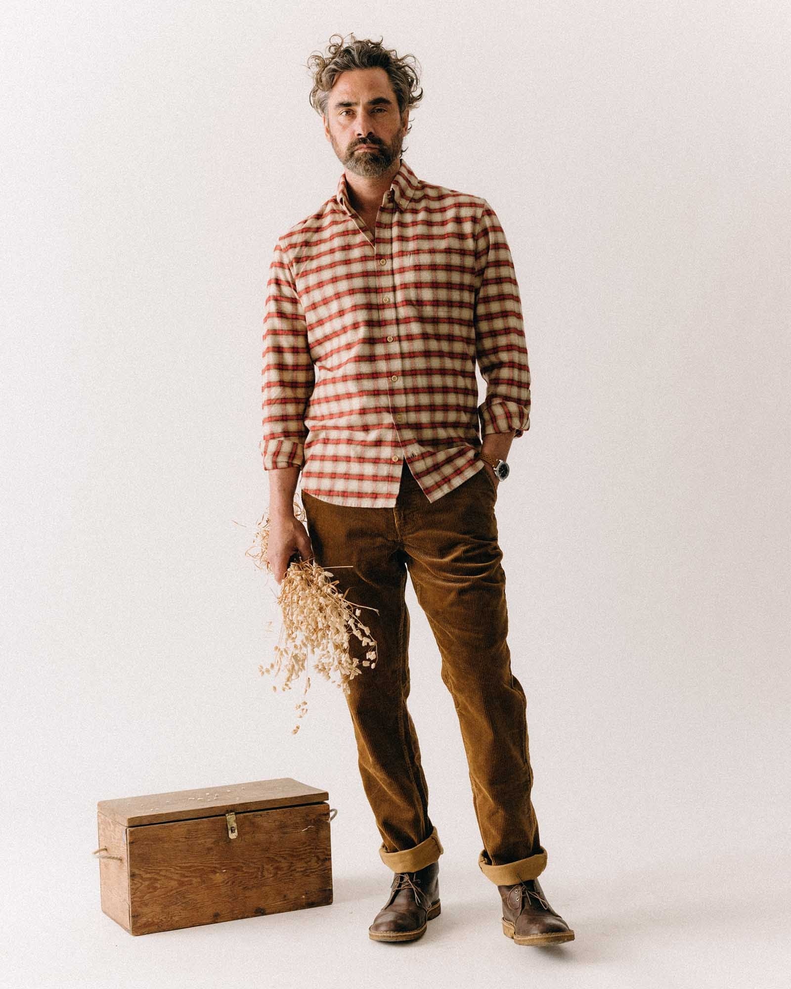 The Carnegie Pant Bourbon Corduroy