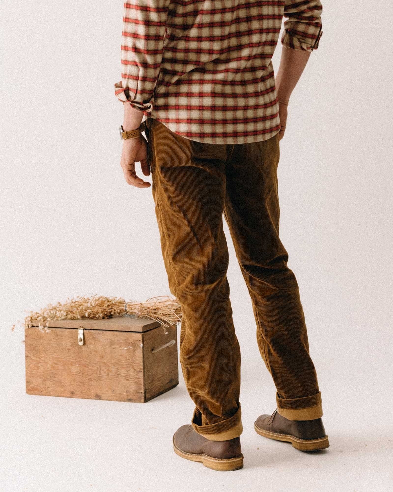 The Carnegie Pant Bourbon Corduroy