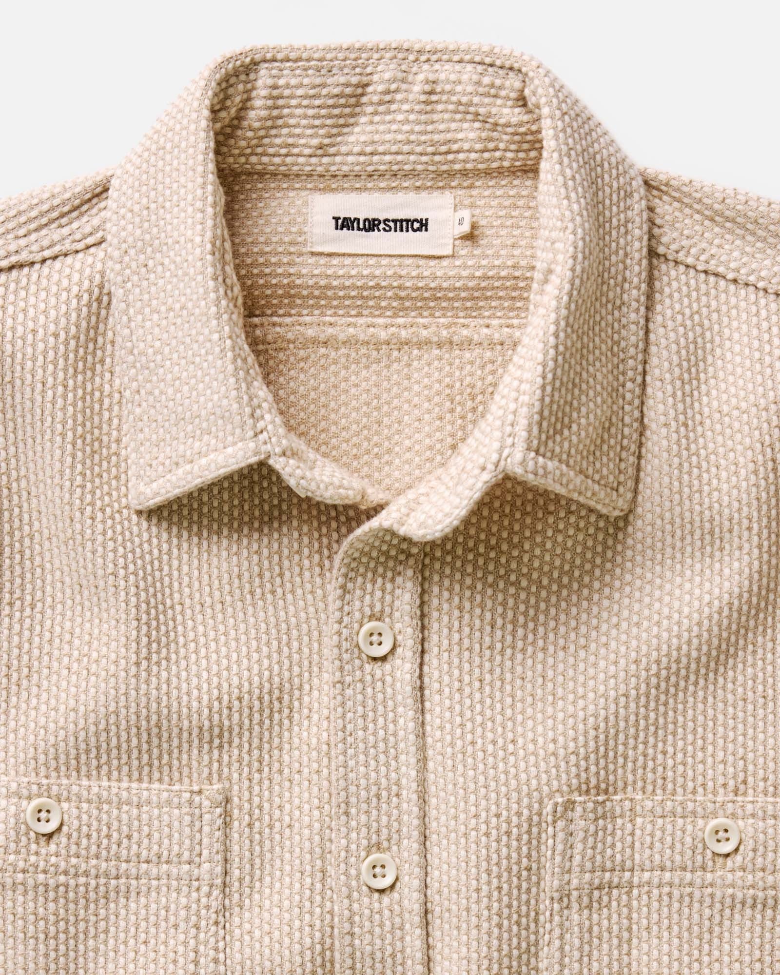The Utility Shirt Natural Sashiko
