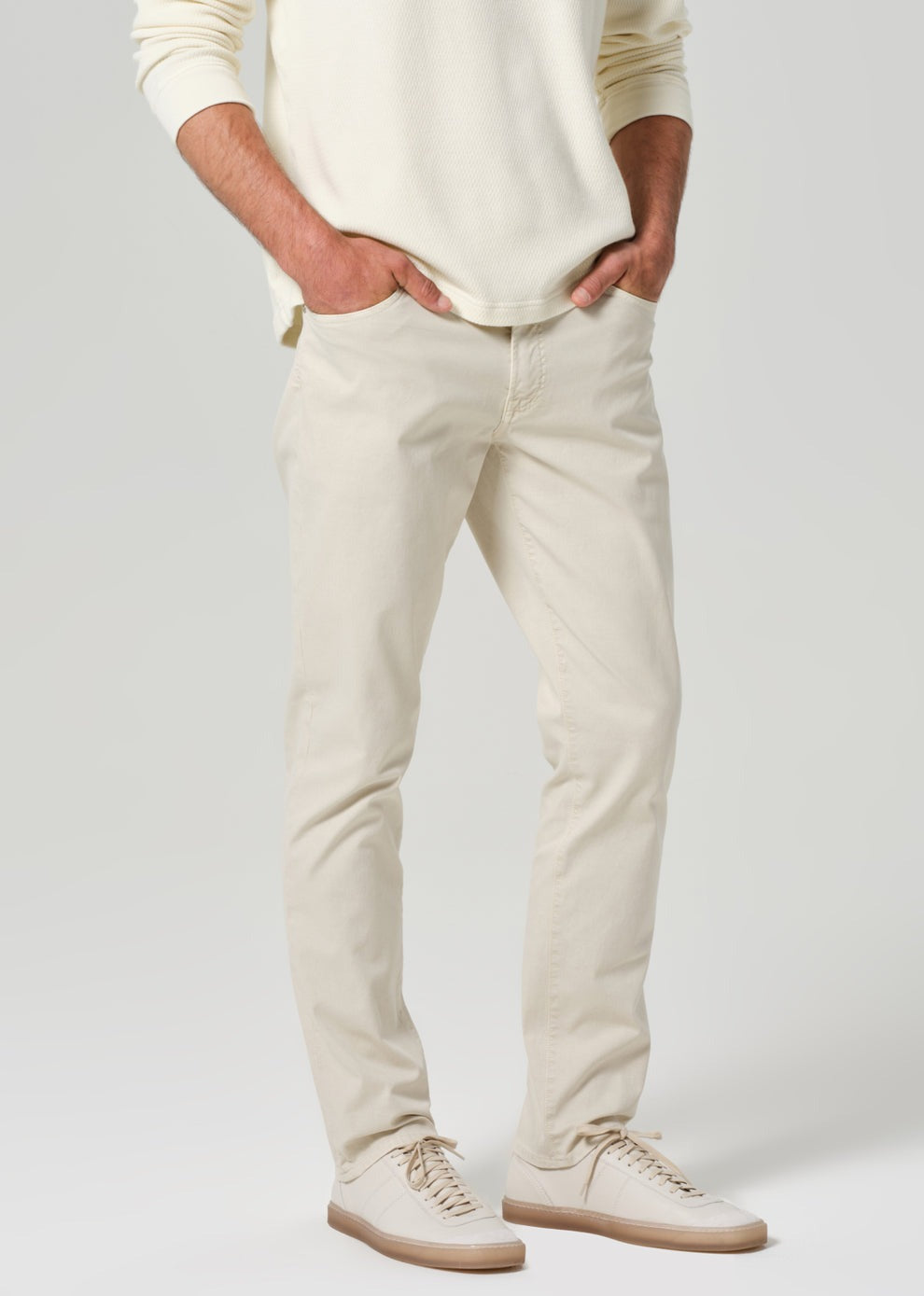 Gage in Italian Canvas Natural (Abalone)