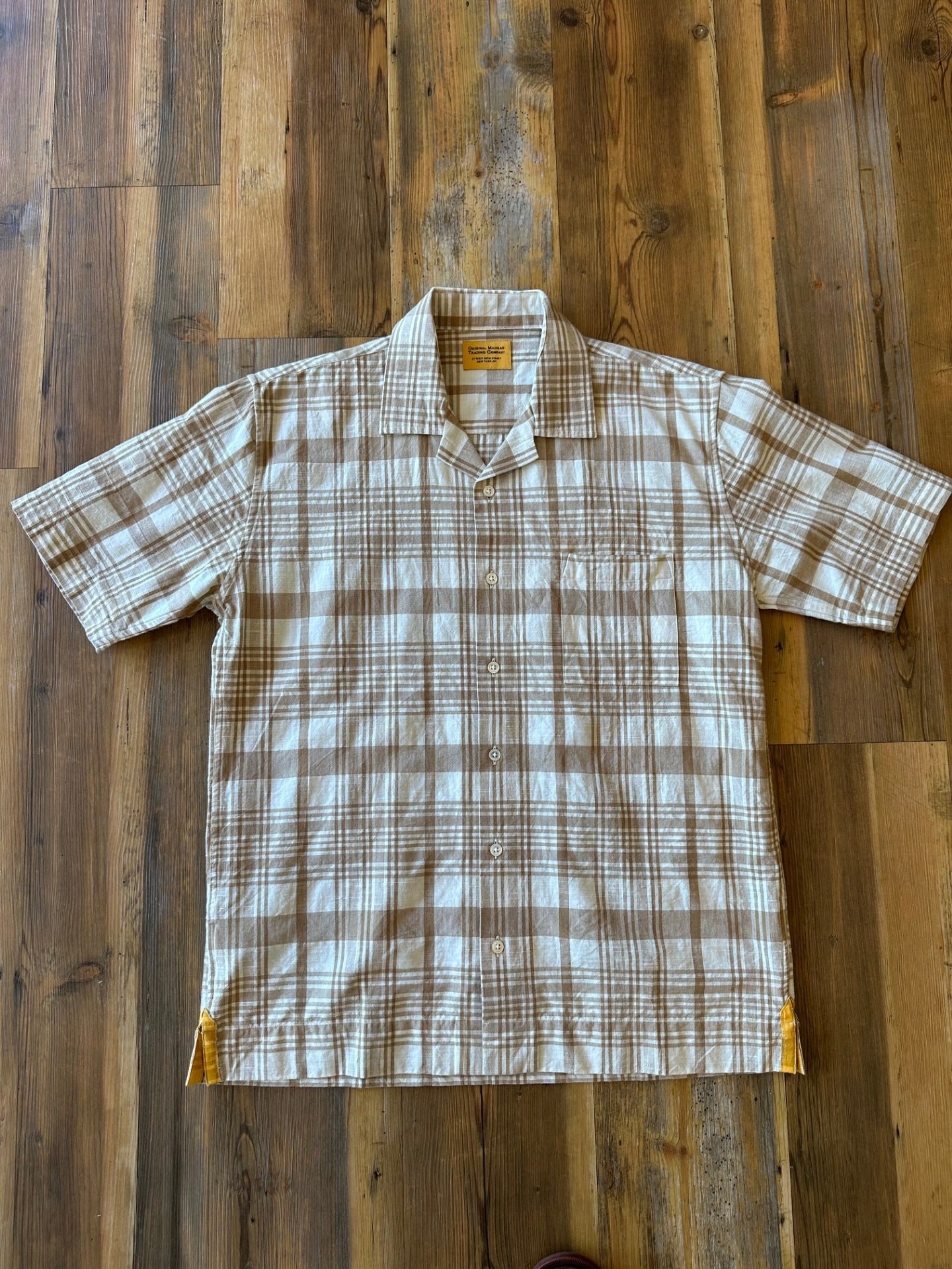 Cuban S/S Shirt Tan