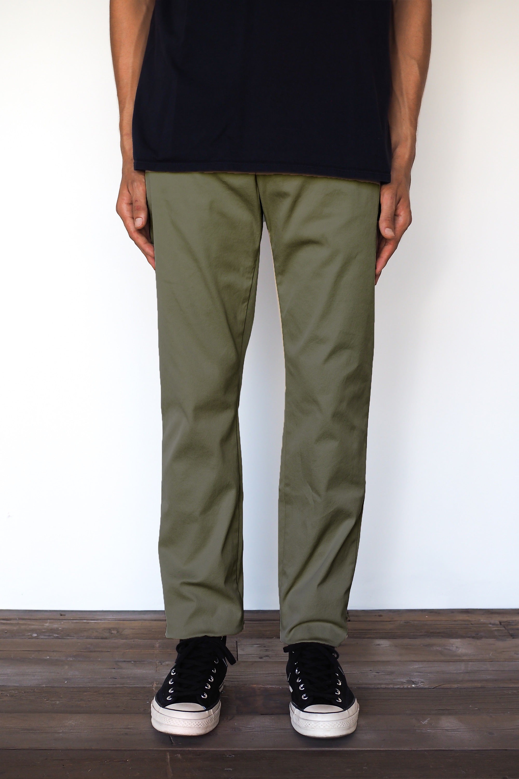 Slim Taper Stretch Chino Sage