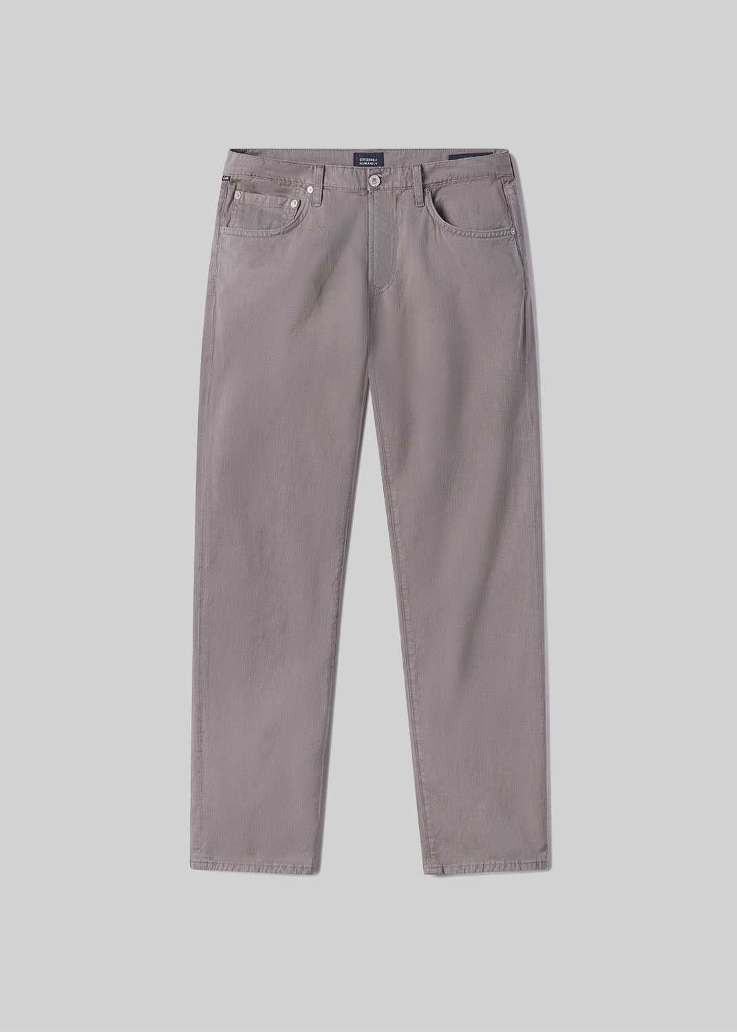 Elijah in Stretch Linen Slate Grey (Volcanic)