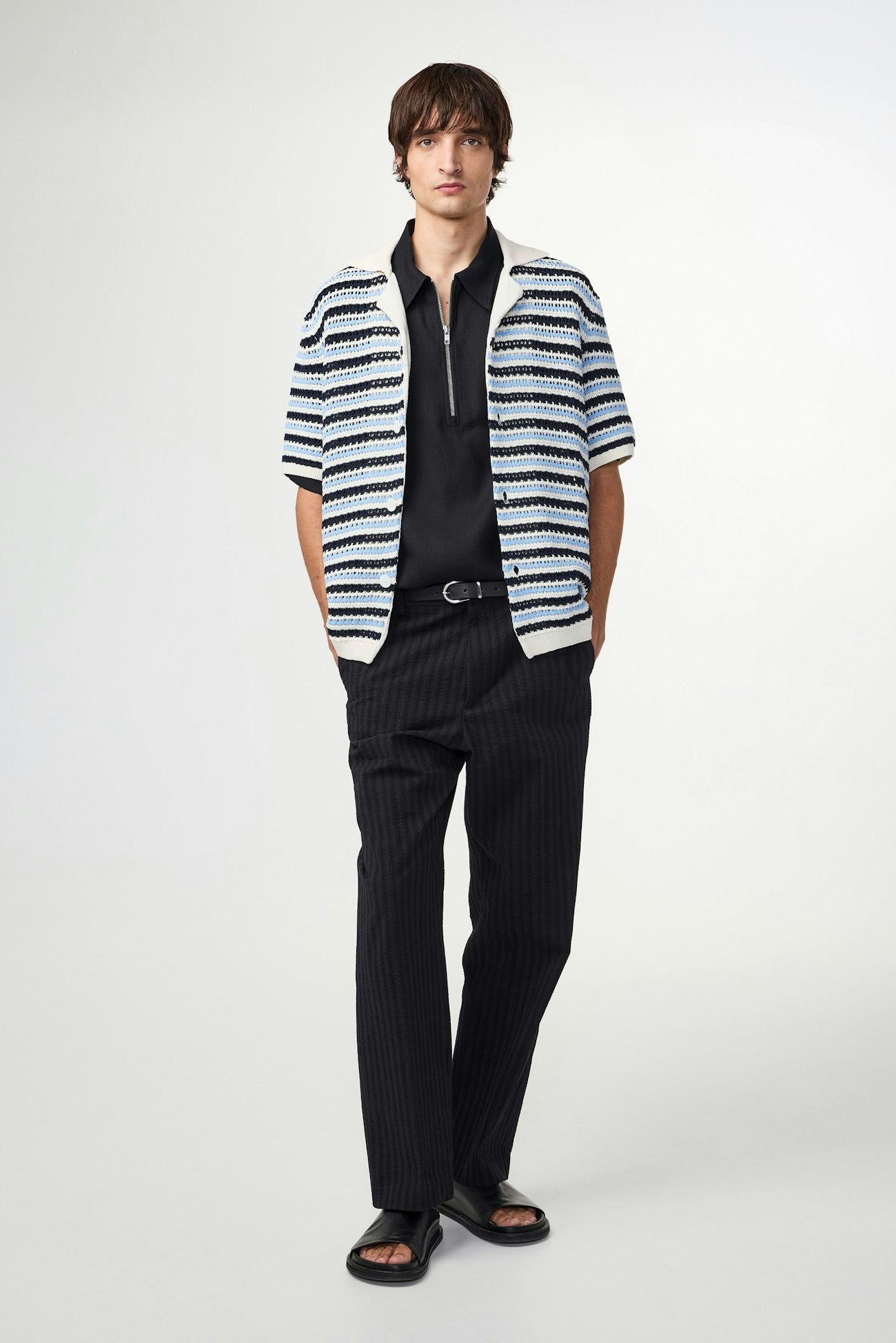 Henry SS 6636 Navy Stripe