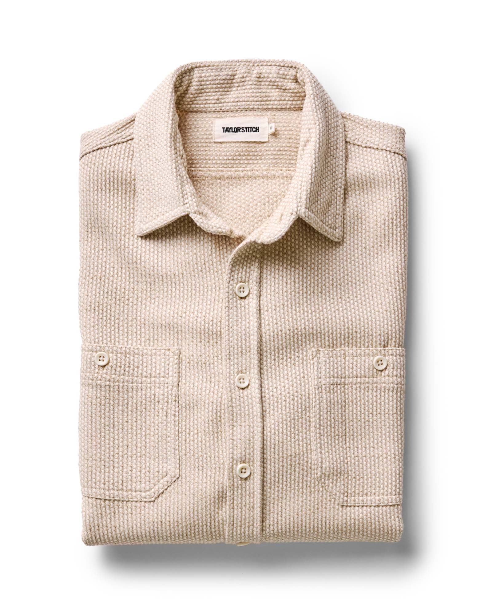 The Utility Shirt Natural Sashiko