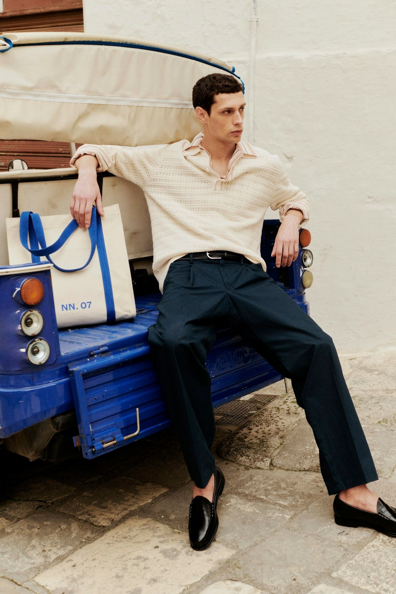 Josh LS Polo 6636 Ivory