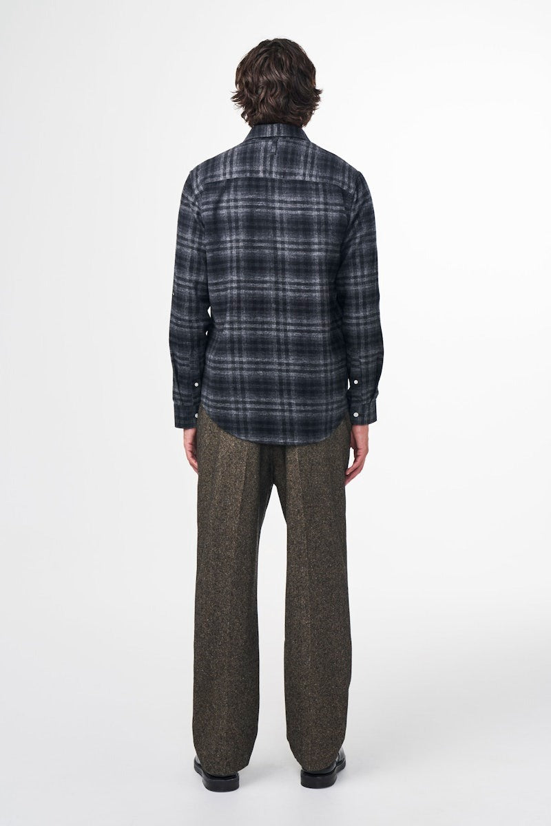 Arne Shirt 5166 Dark Grey Check