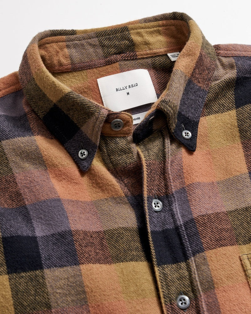 Block Shadow Plaid Tuscumbia Shirt Multi
