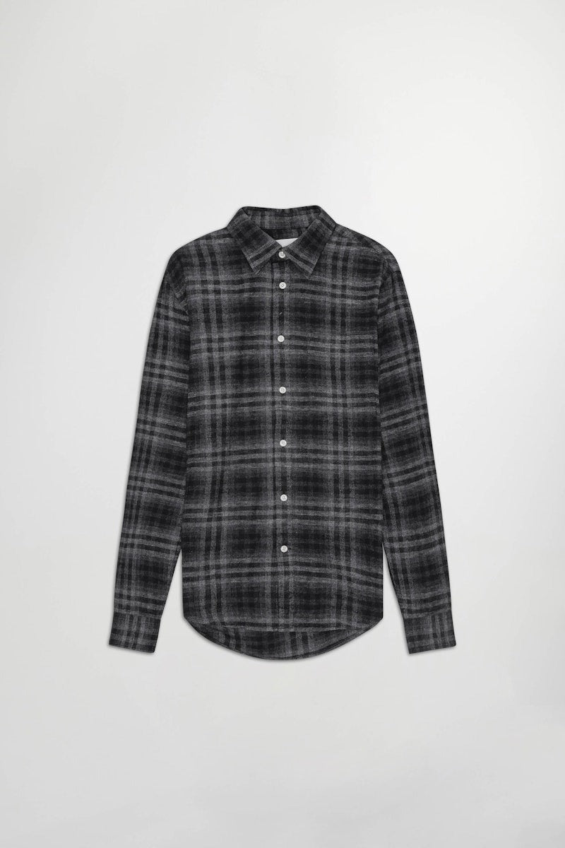 Arne Shirt 5166 Dark Grey Check