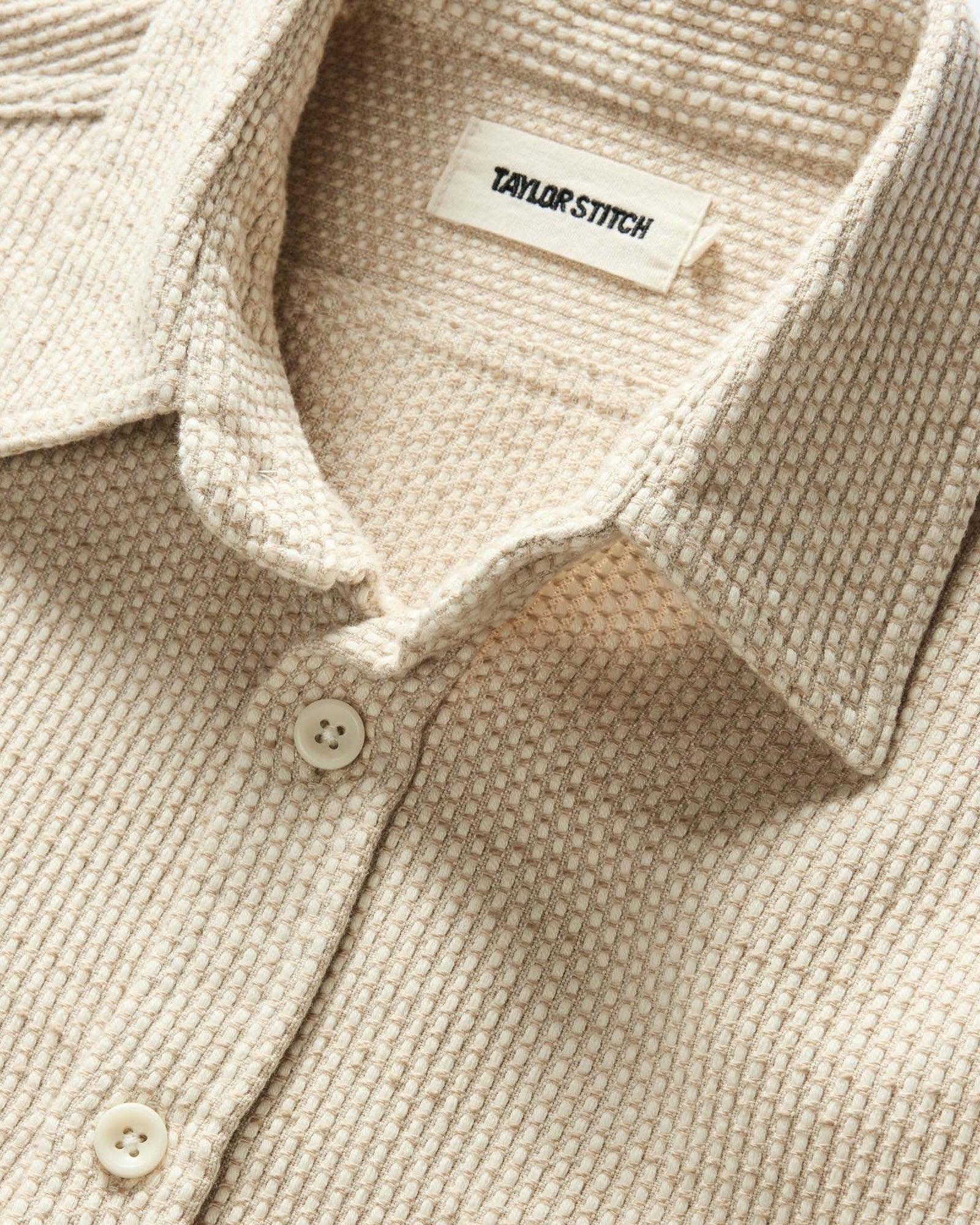 The Utility Shirt Natural Sashiko