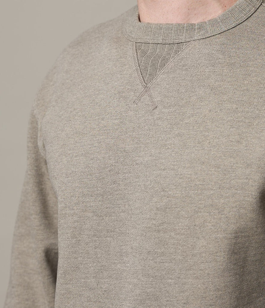 Rugged Fleece Sweatshirt Grey Melange