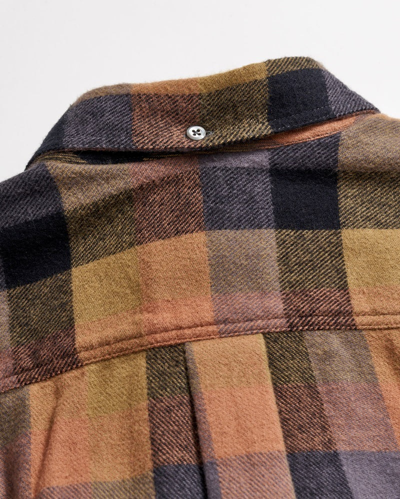 Block Shadow Plaid Tuscumbia Shirt Multi
