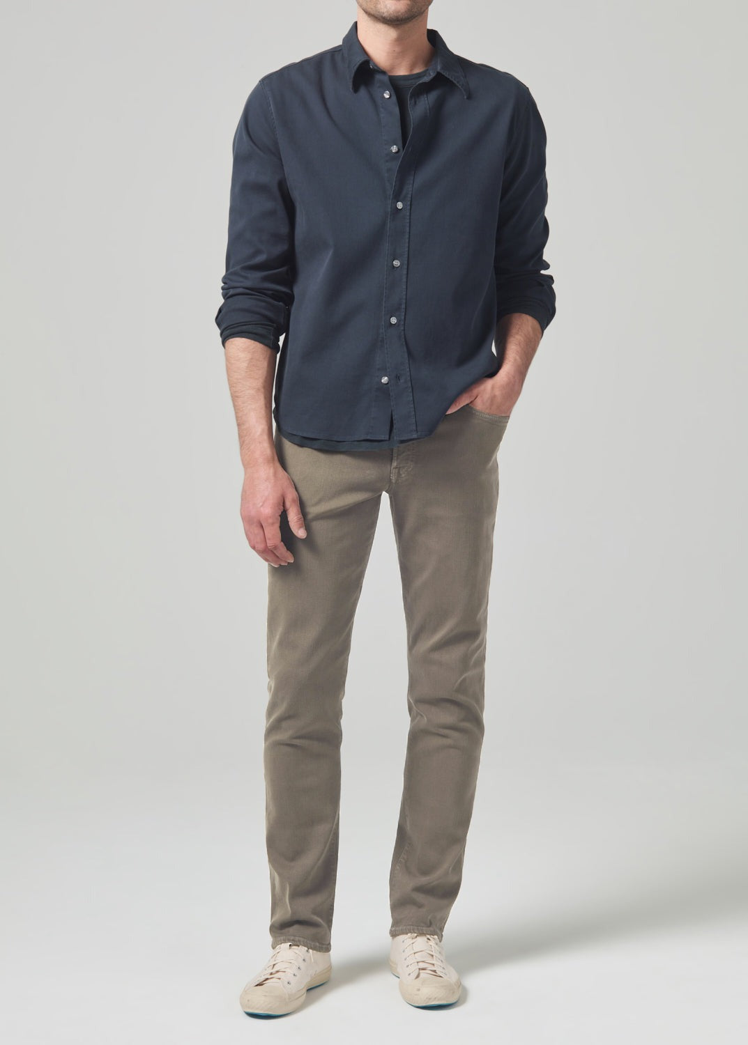 Gage in Stretch Twill Froth