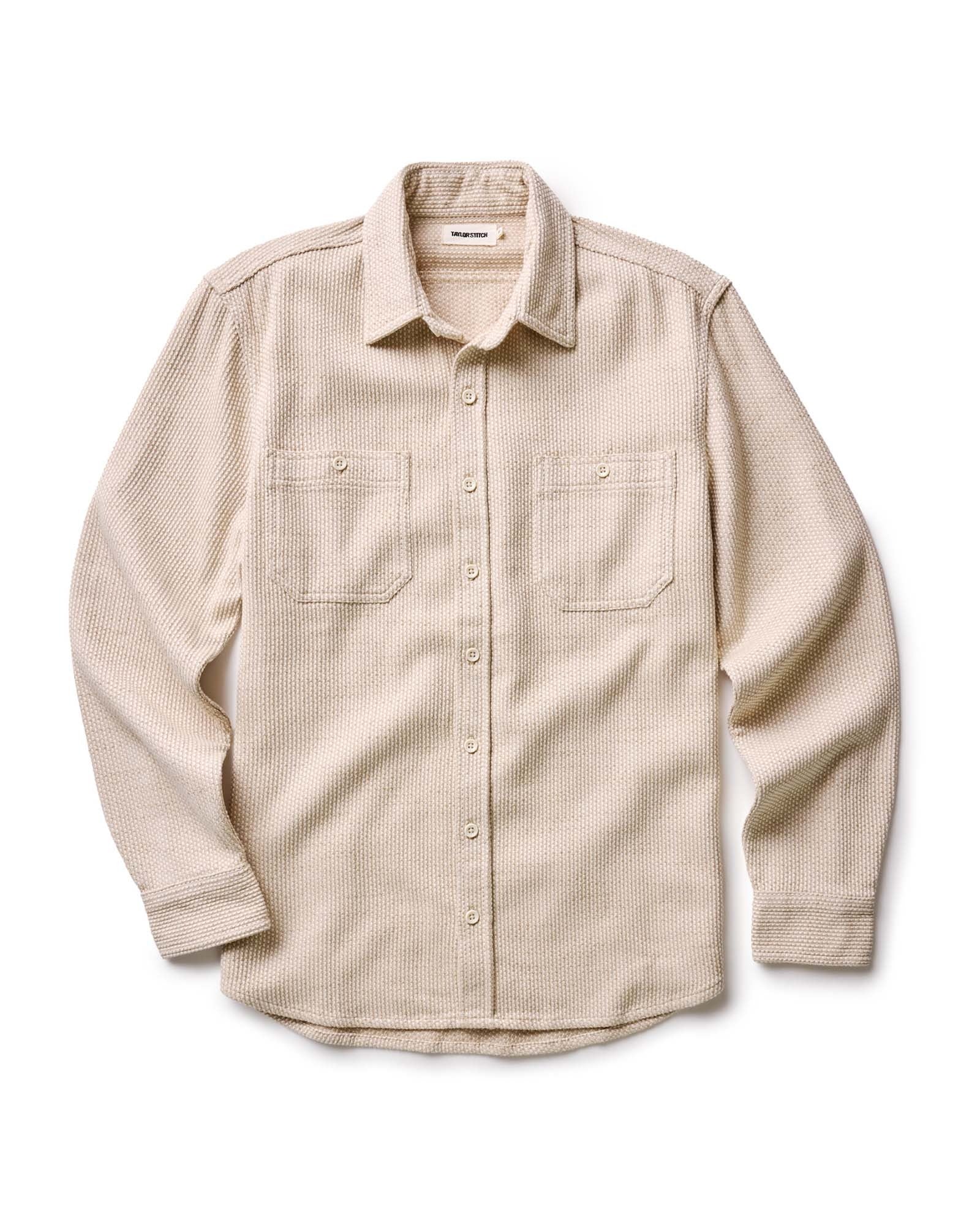 The Utility Shirt Natural Sashiko