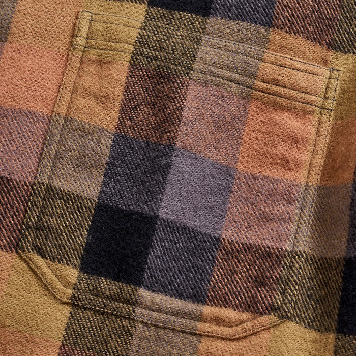 Block Shadow Plaid Tuscumbia Shirt Multi