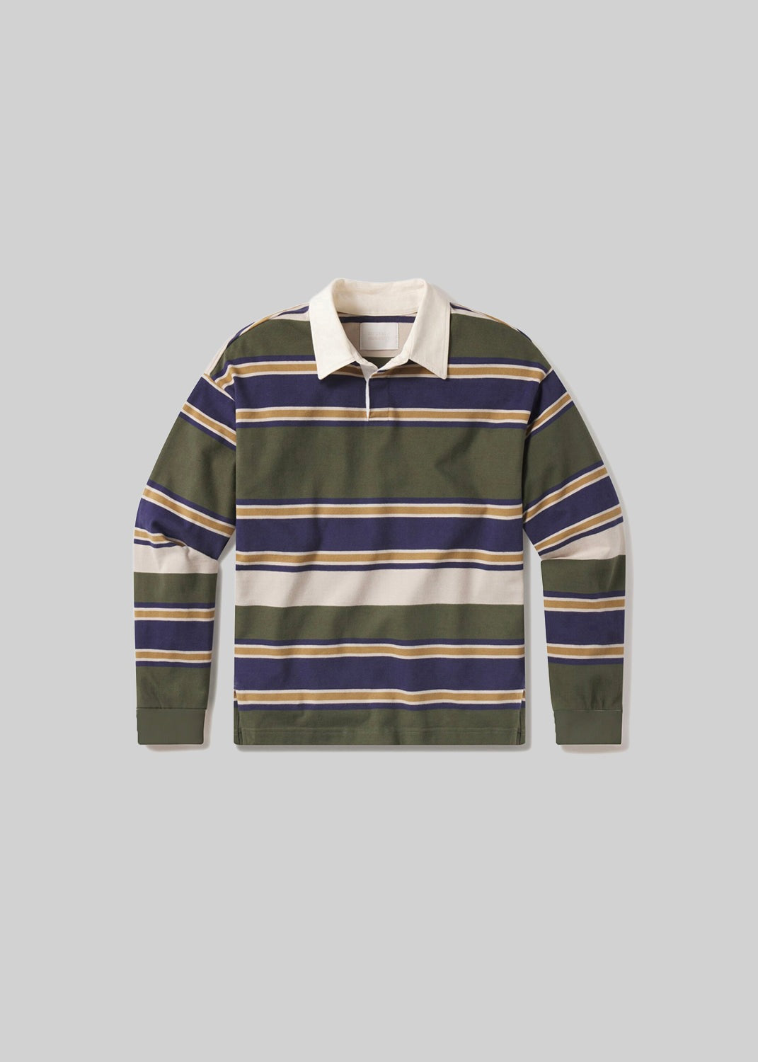 Rugby Shirt Green Rugby Stripe