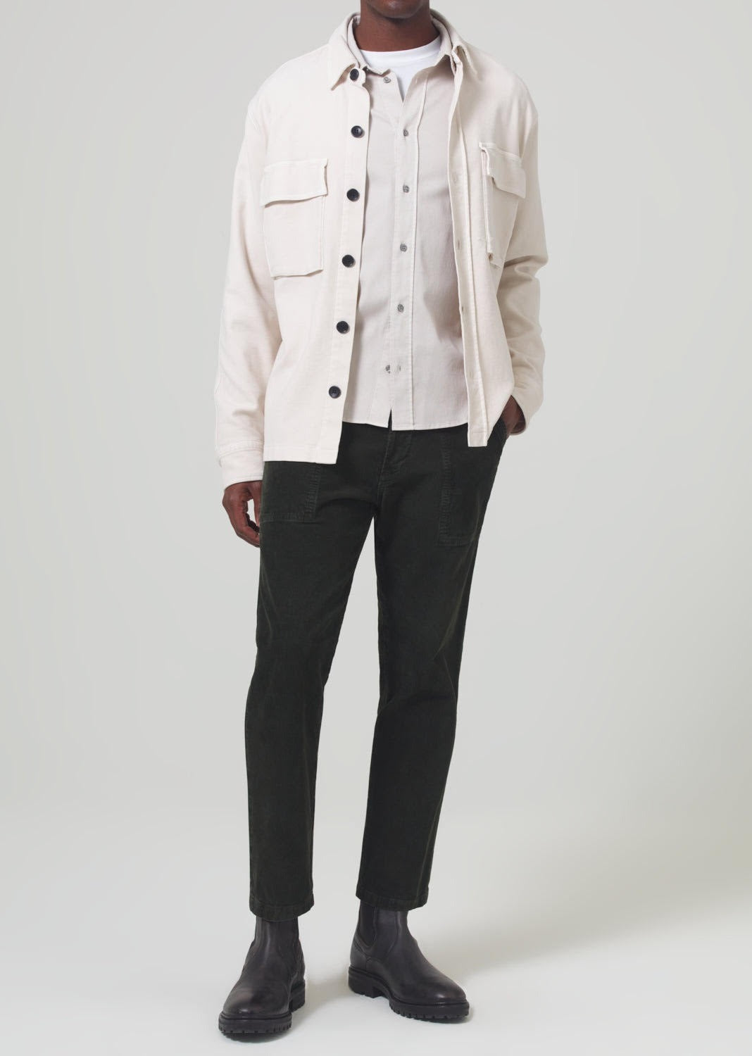 Finn in Corduroy Field