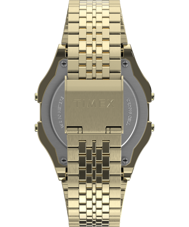 Timex T80 34mm Stainless Steel Bracelet Watch