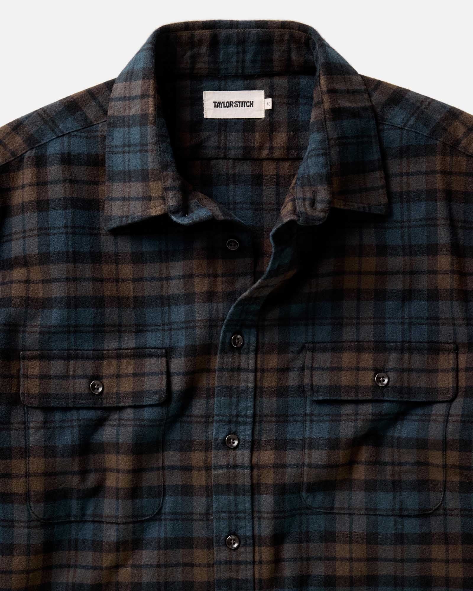 The Yosemite Shirt Wetlands Plaid