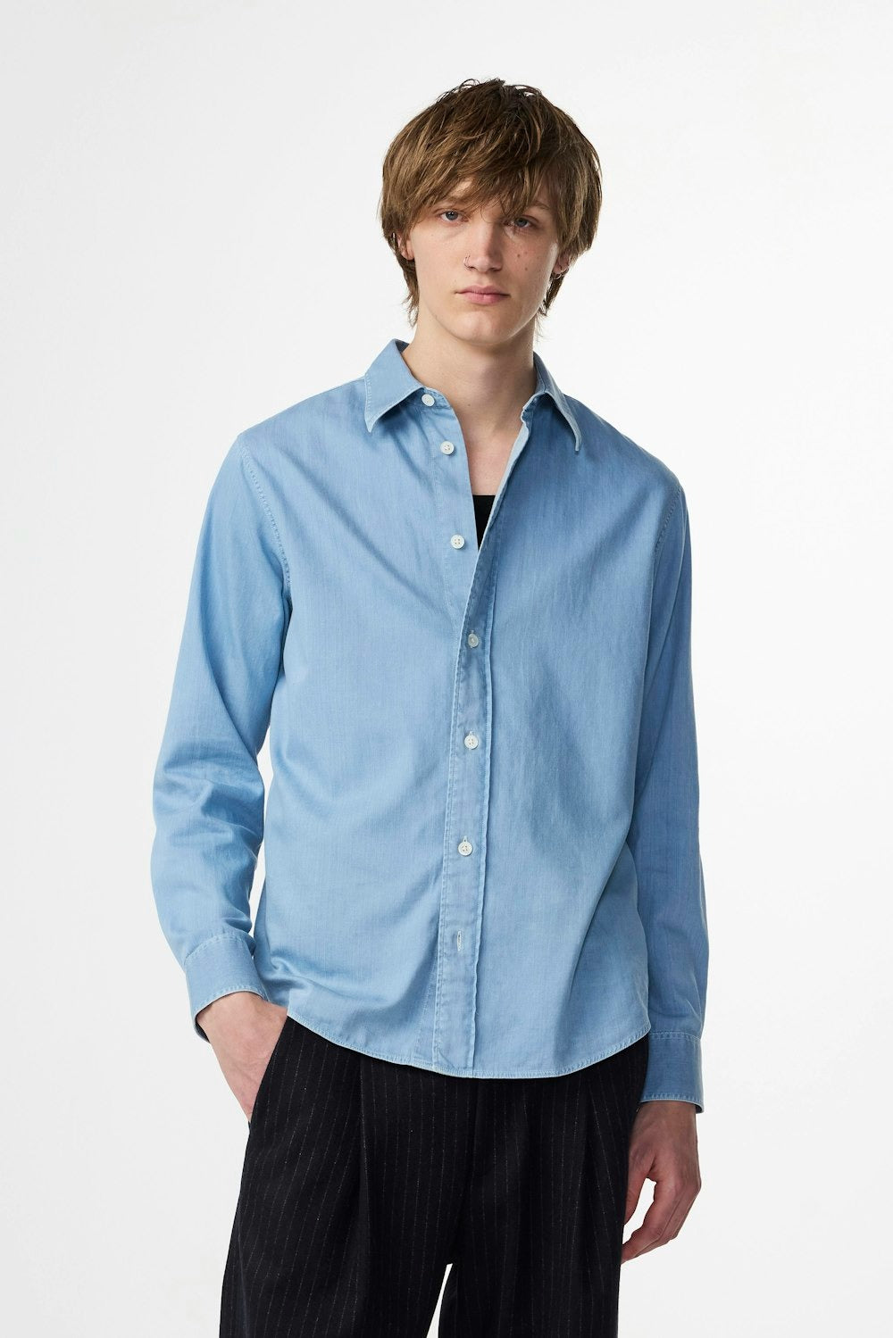 Colby Shirt 5765 Bleach Indigo