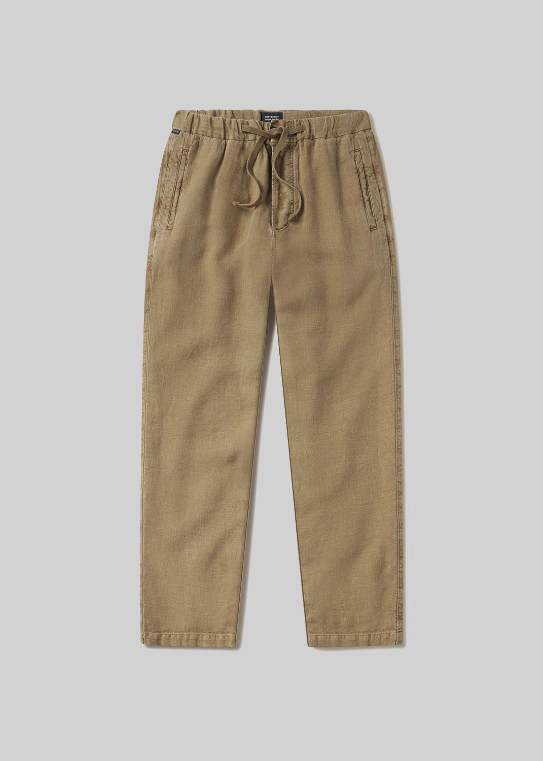Drawstring Deck Pant Dark Khaki (Reservoir)