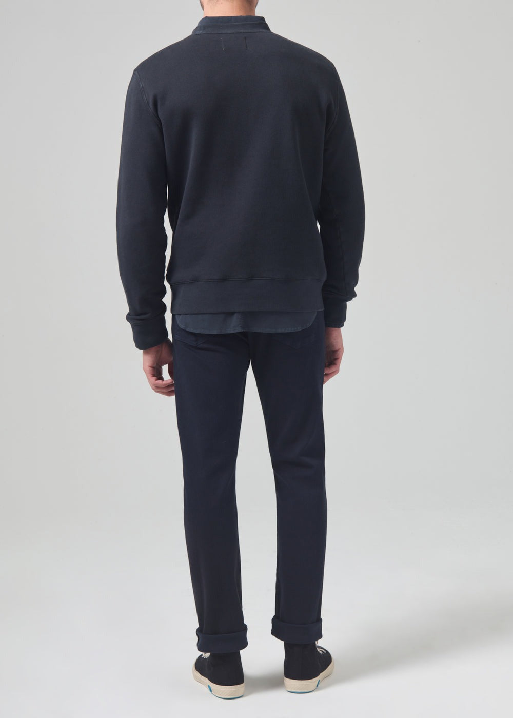 Gage in Stretch Twill True Navy