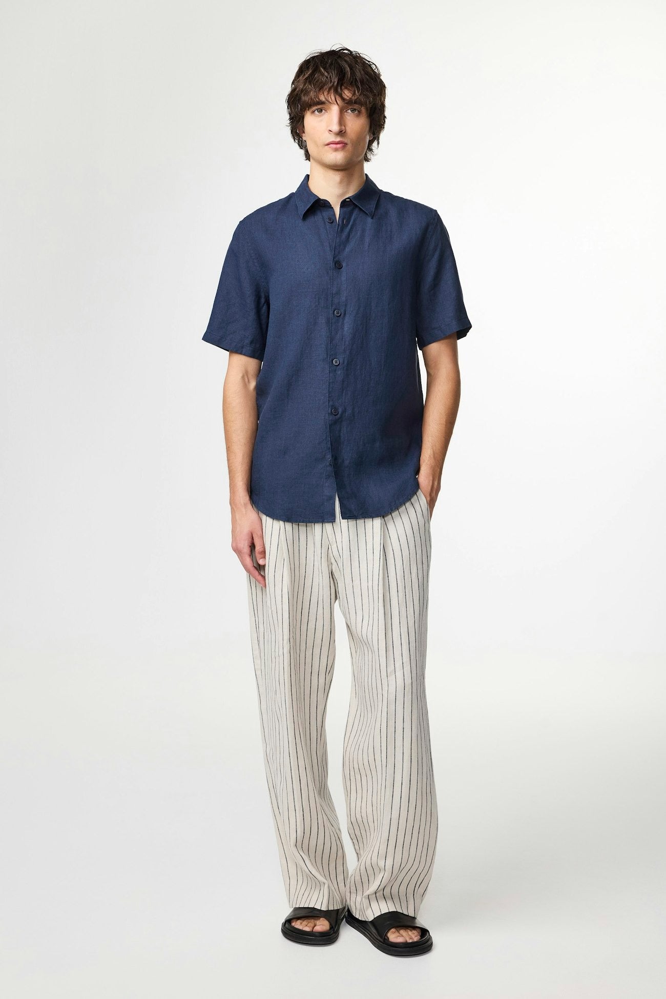 Enzo SS 5708 Navy Blue