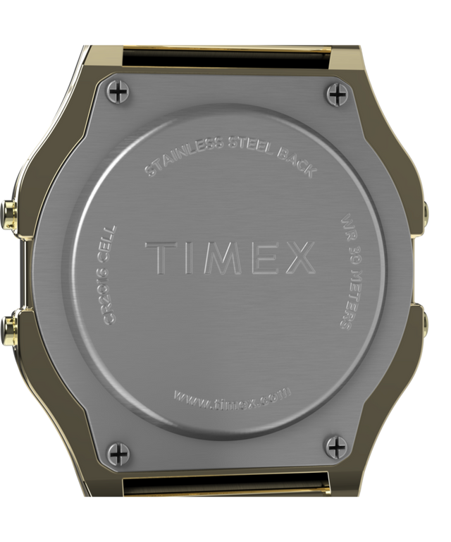 Timex T80 34mm Stainless Steel Bracelet Watch