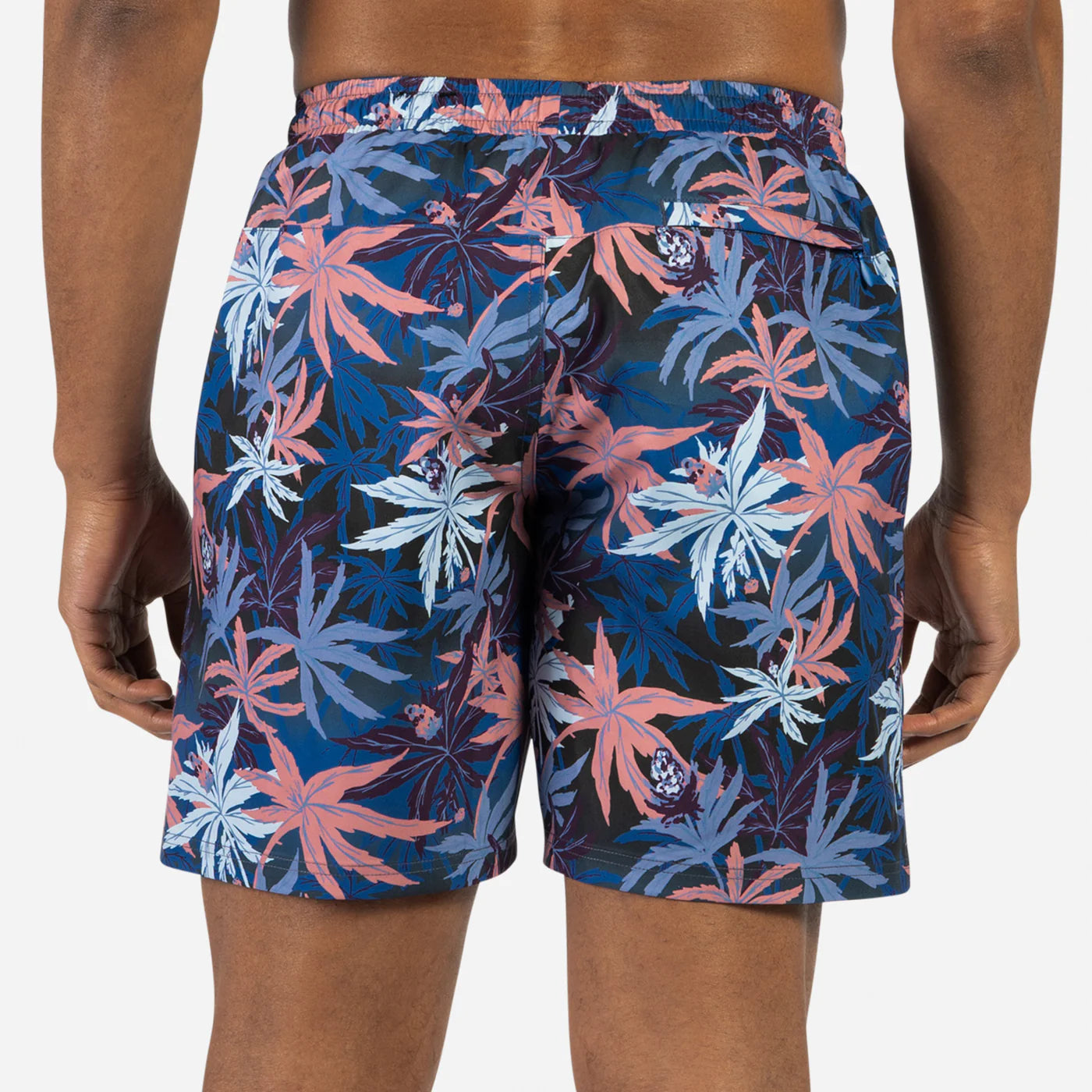 Agua Volley 2N1 Short 7” Tropical High-Black