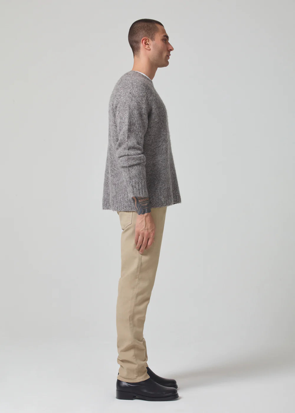 Adler in French Terry Khaki Classic