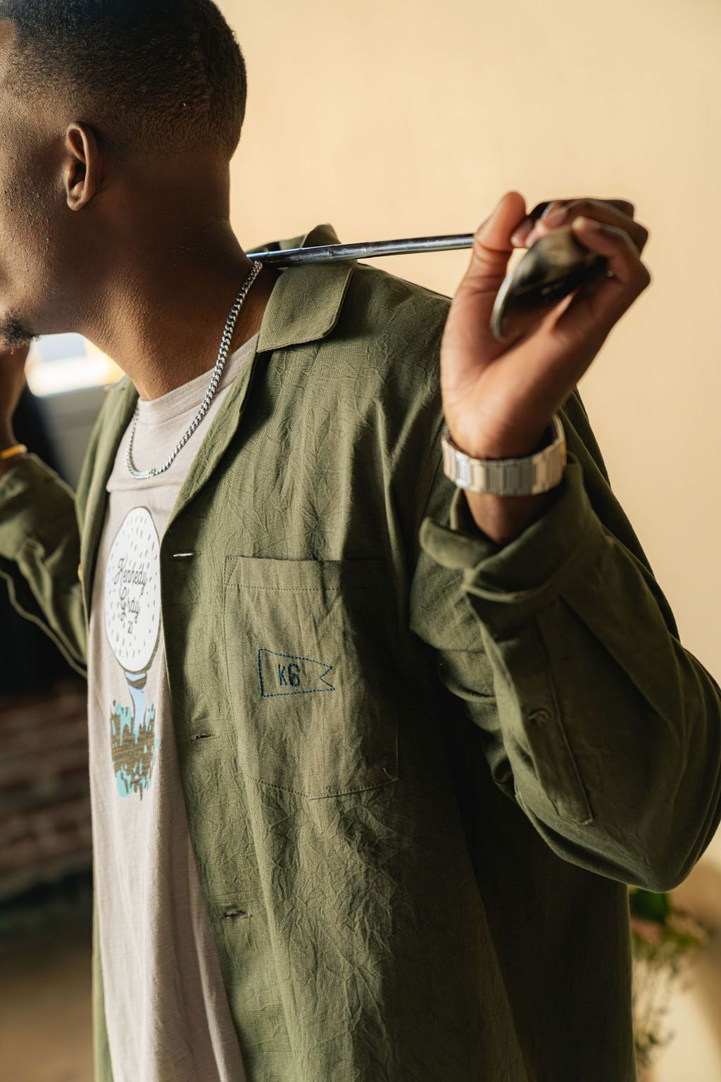 Hemlock Green Camp Shirt Hemlock Green