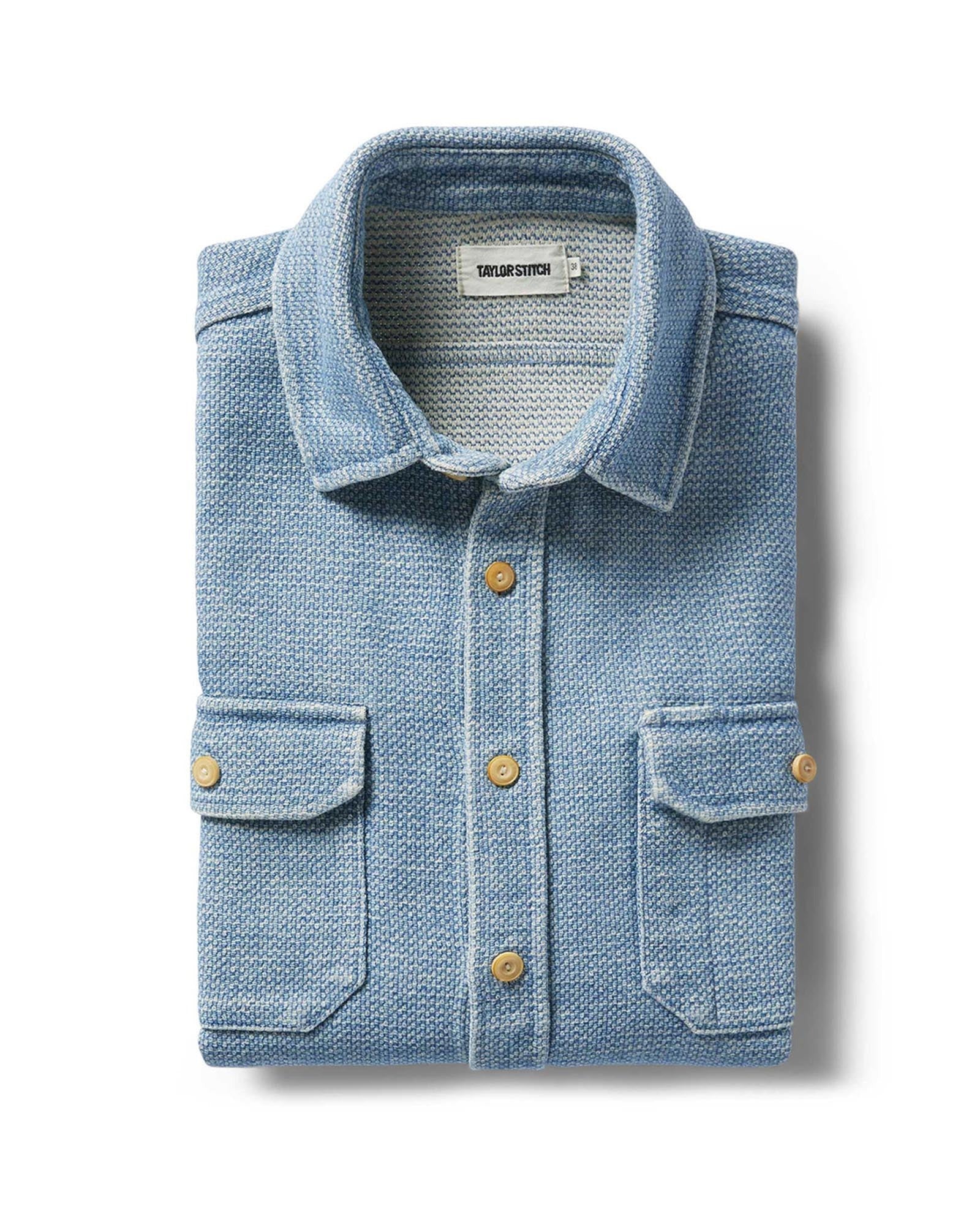The Division Shirt Washed Indigo