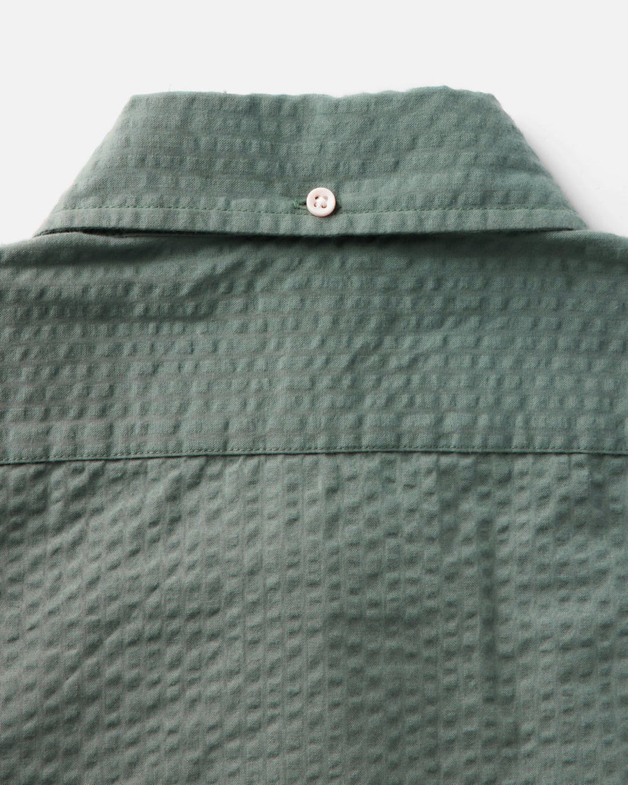 The Short Sleeve Jack Deep Sea Seersucker