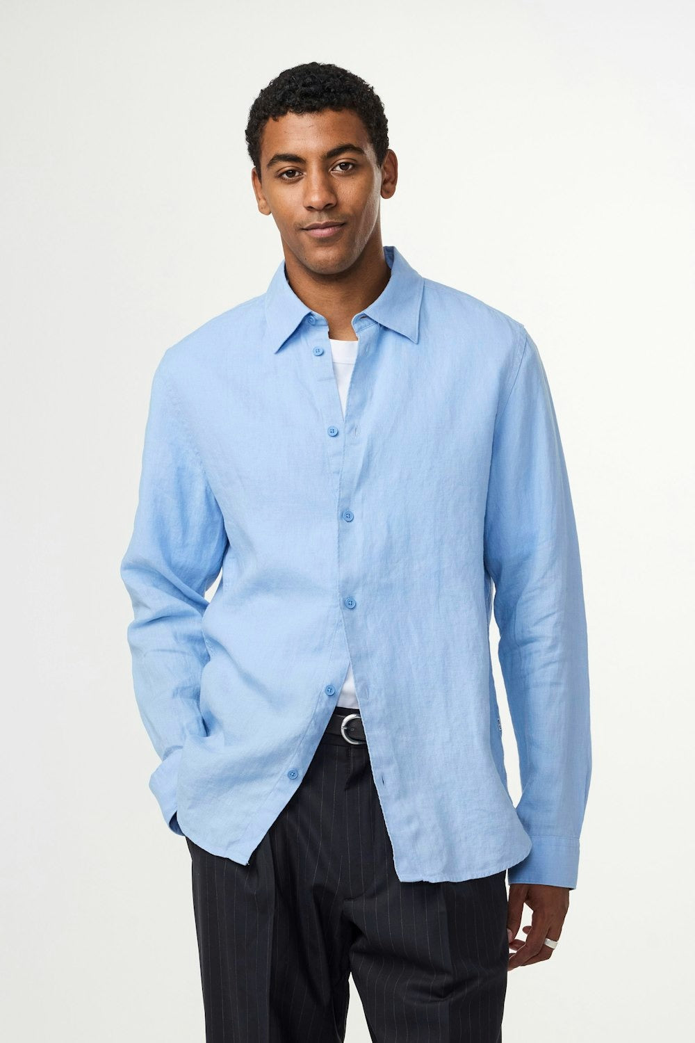 Enzo Shirt 5708 Cerulean