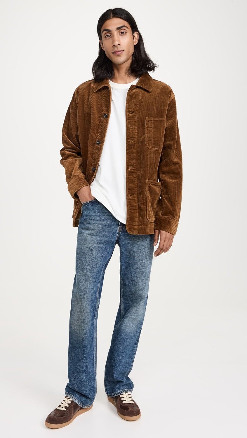 The Ojai Jacket Bourbon Corduroy