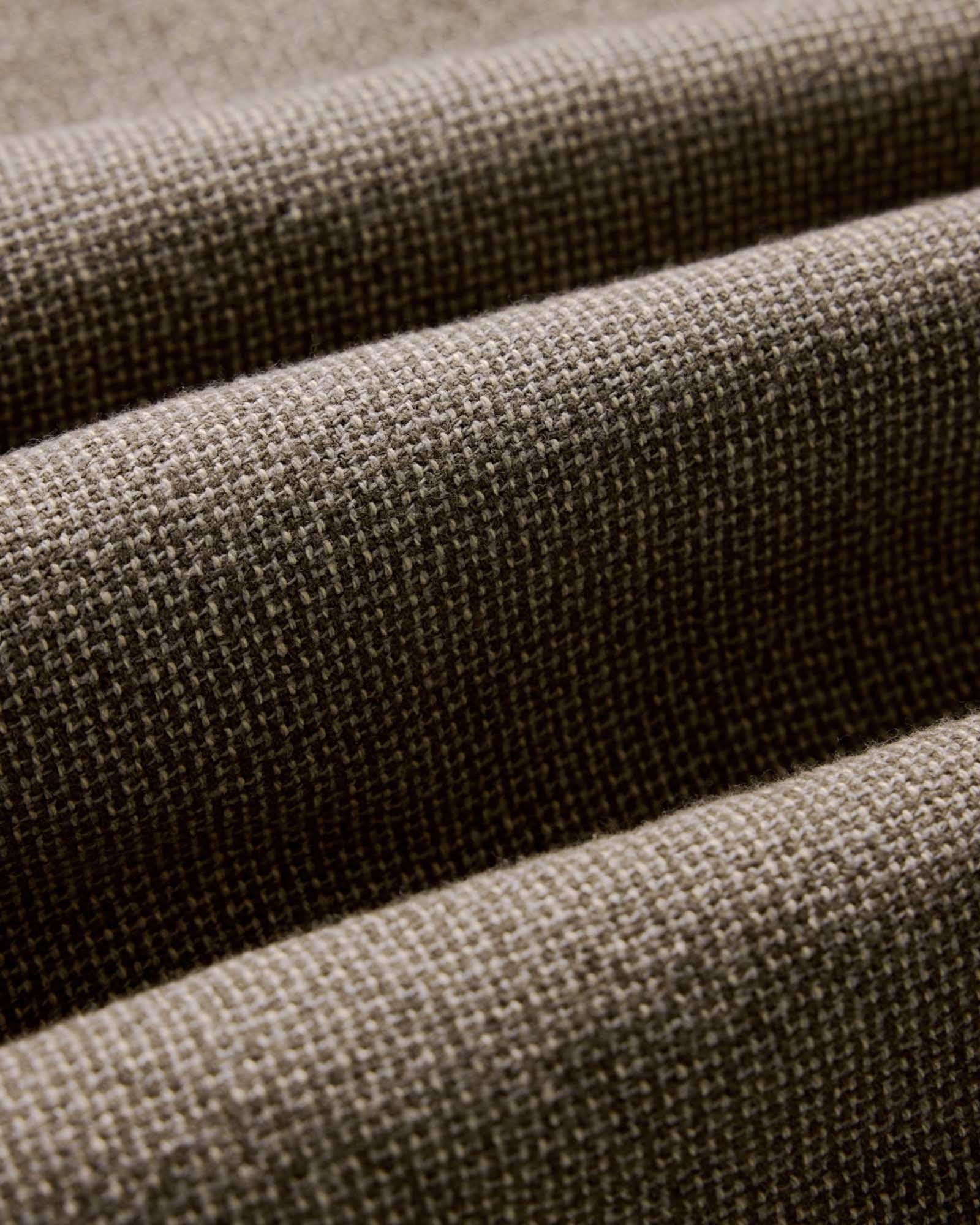 The Ledge Shirt Army Linen Tweed