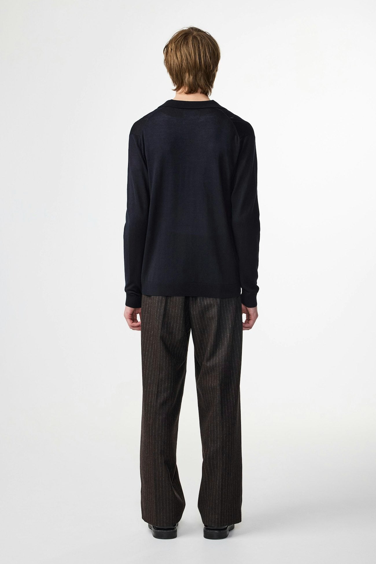 Thor L/S Polo 6584 Deep Navy