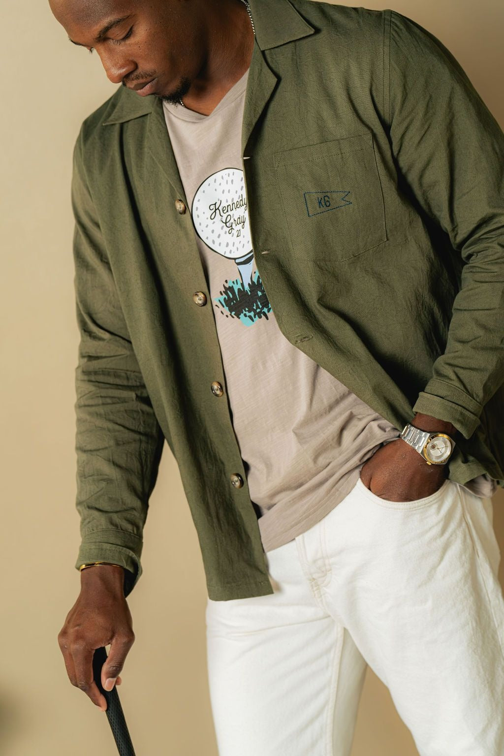 Hemlock Green Camp Shirt Hemlock Green