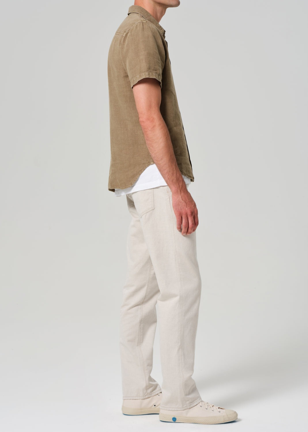 Elijah in Natural (Stretch Linen) Natural