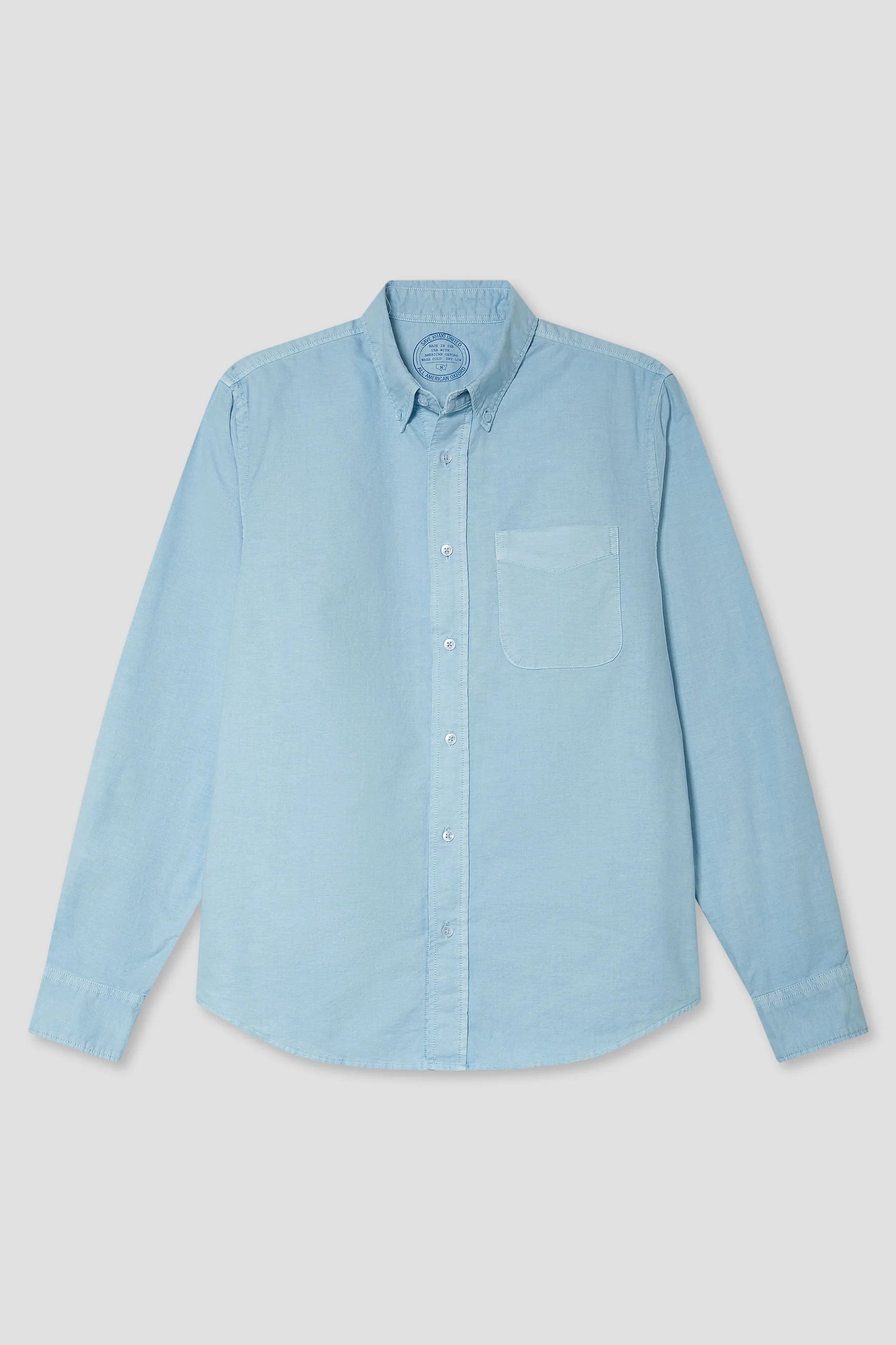 American Oxford Shirt Ocean