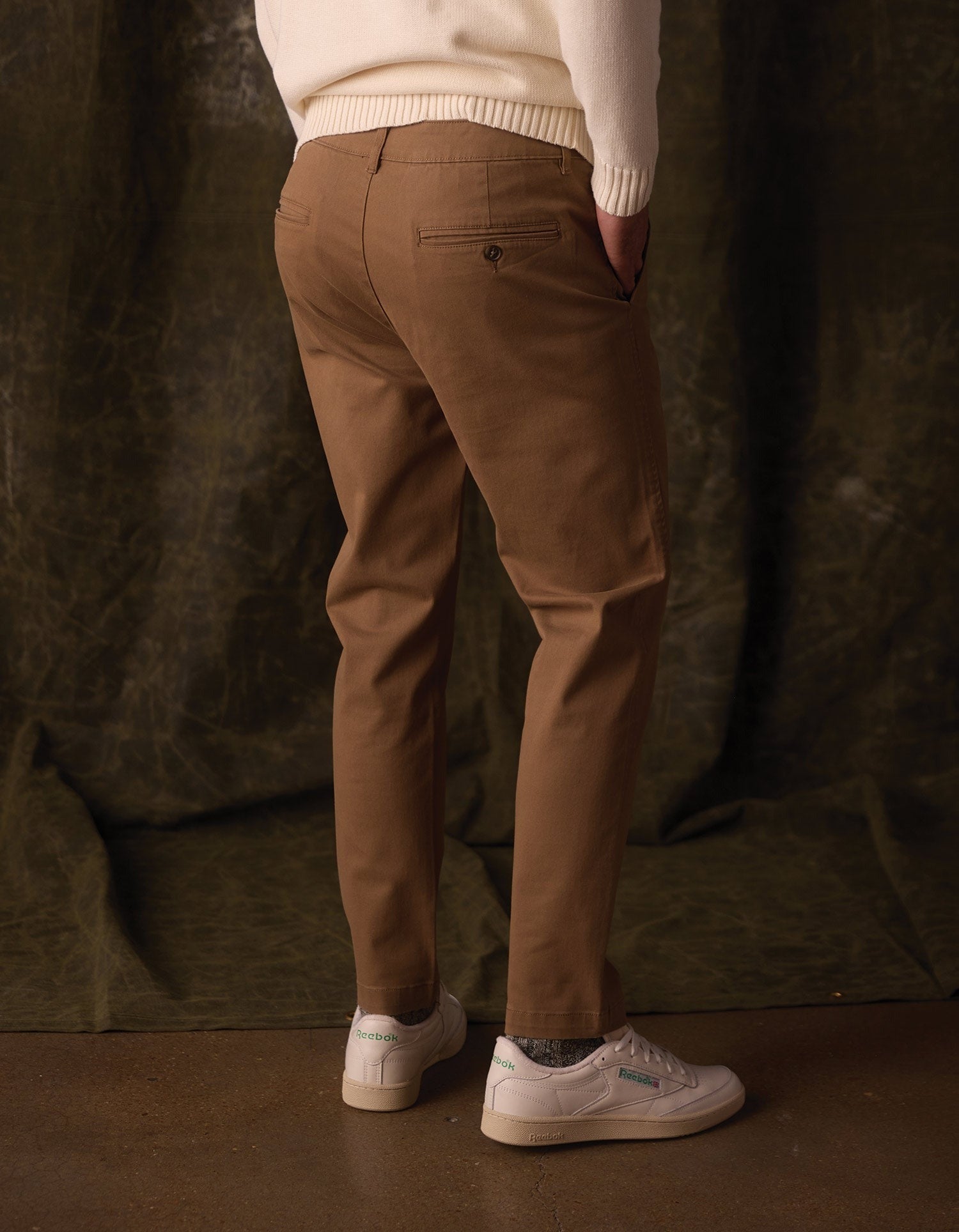 Normal Stretch Straight Chino Russet