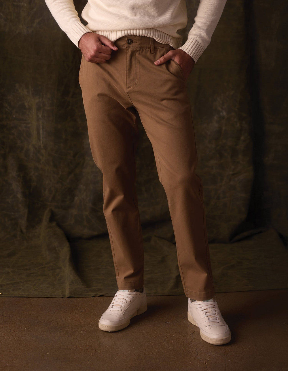 Normal Stretch Straight Chino Russet