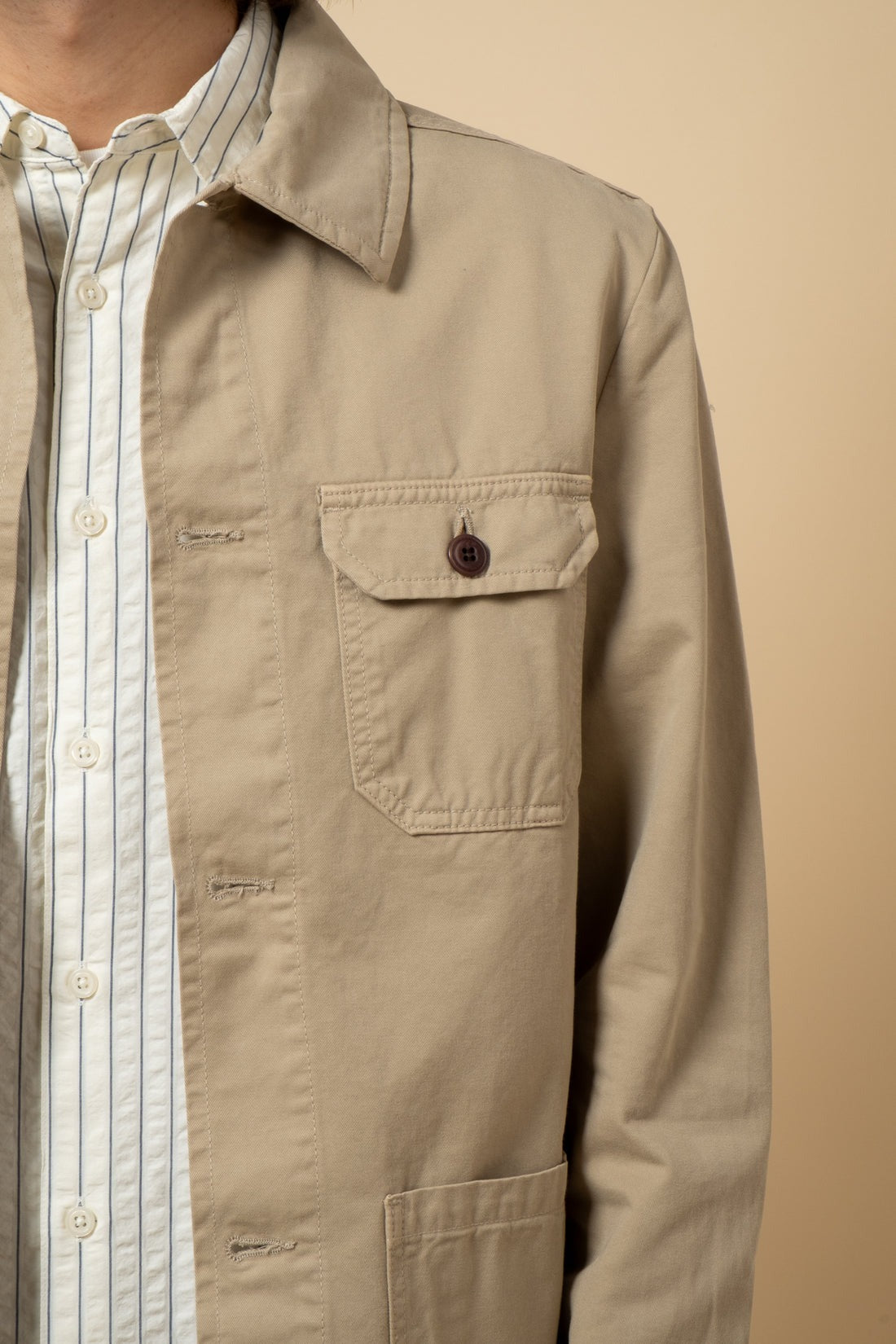 Worker Jacket Double Twisted Twill