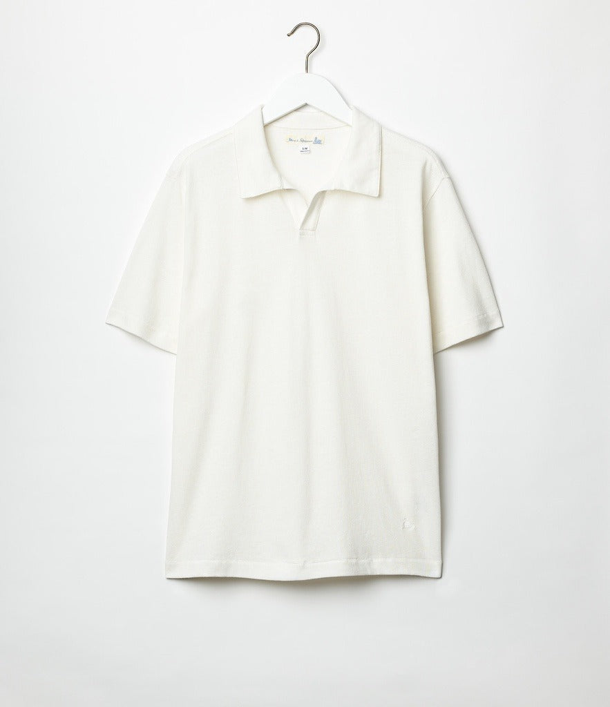 Good Basics Linen Polo White