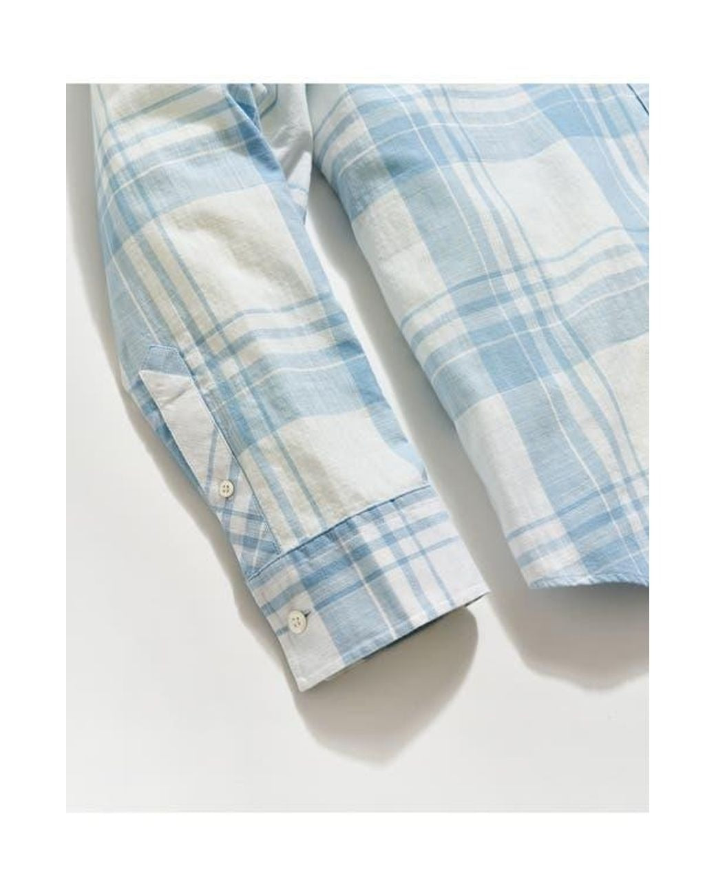 Hutcheson Sport Shirt Light Blue/White