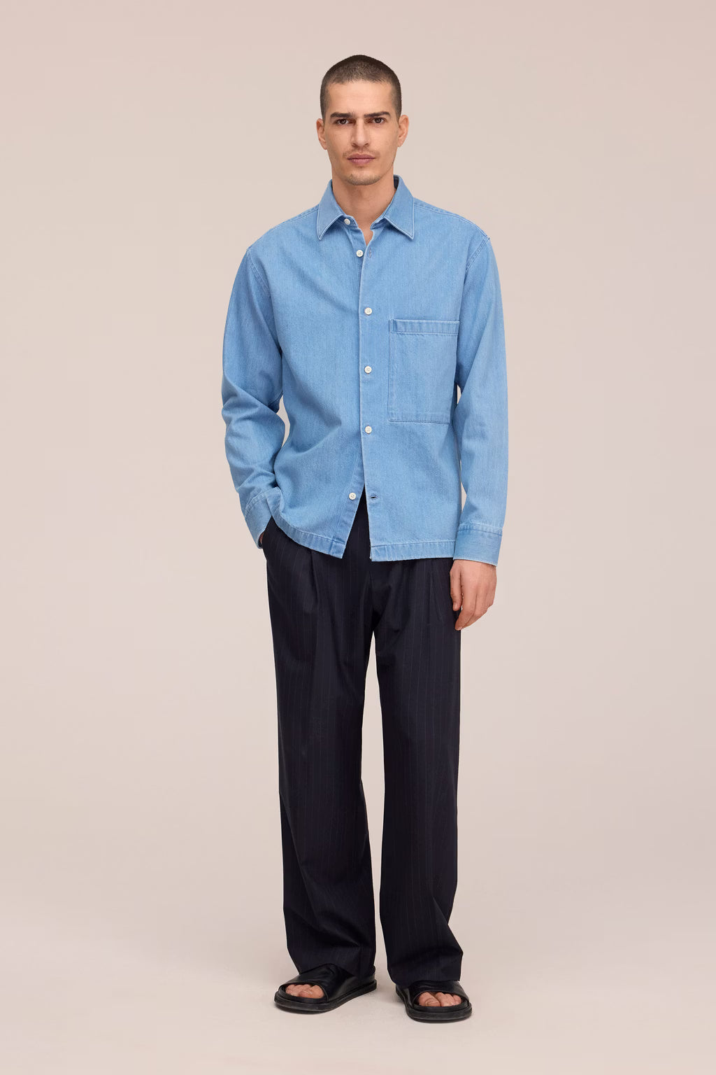 Freddy LS Denim Blue