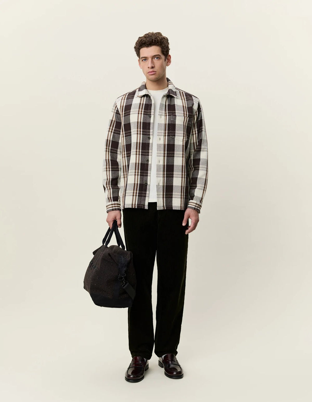 Structured Check Overshirt