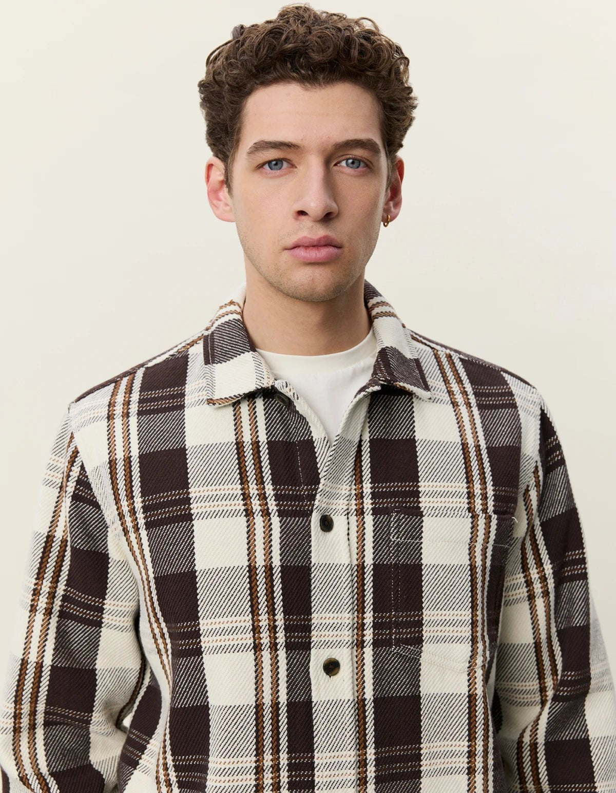 Structured Check Overshirt